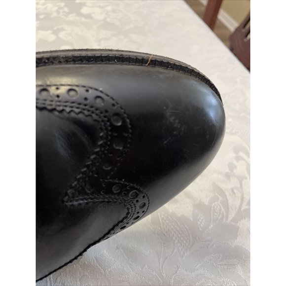 Cole Haan Gramercy Derby Wigtip Ox shoes 8D Old Money C29552 Black Grand 360 - Picture 12 of 12